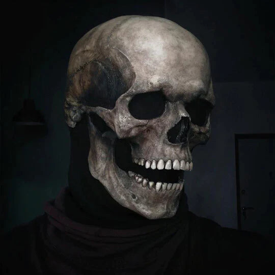 Skull Mask W/ Movable Jaw - SHOP HOMELAE